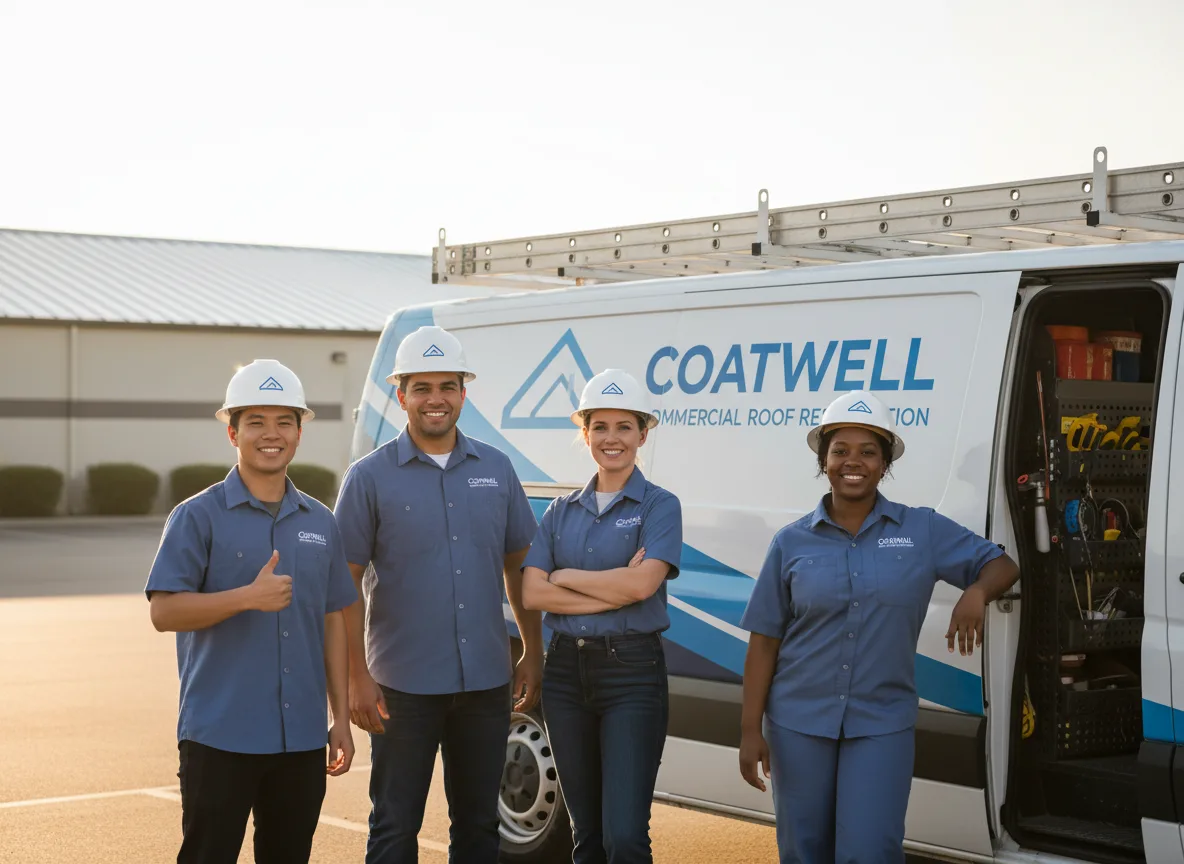 Commercial roof coating company in Mica, WA